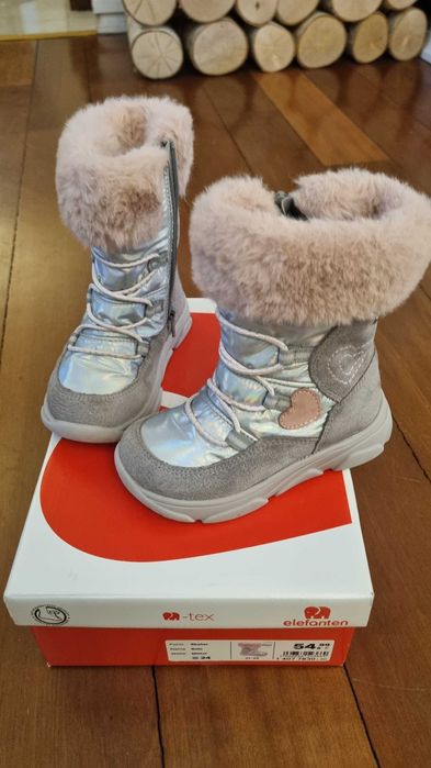 Cizme de iarnă fete – Elefanten, nr. 24