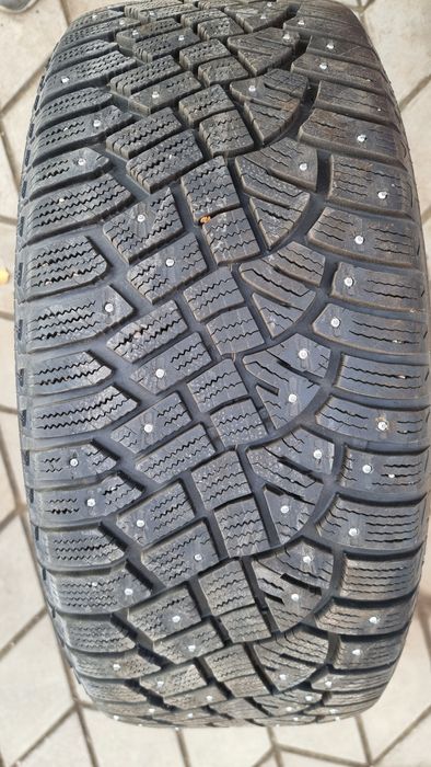 Резина 255/55 R18 TXL Continental Ice Contact 2  шипованная на дисках