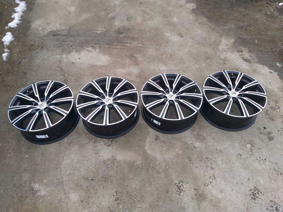 Set 4 jante Volvo r19 10 Spoke-Black Diamond Cut
