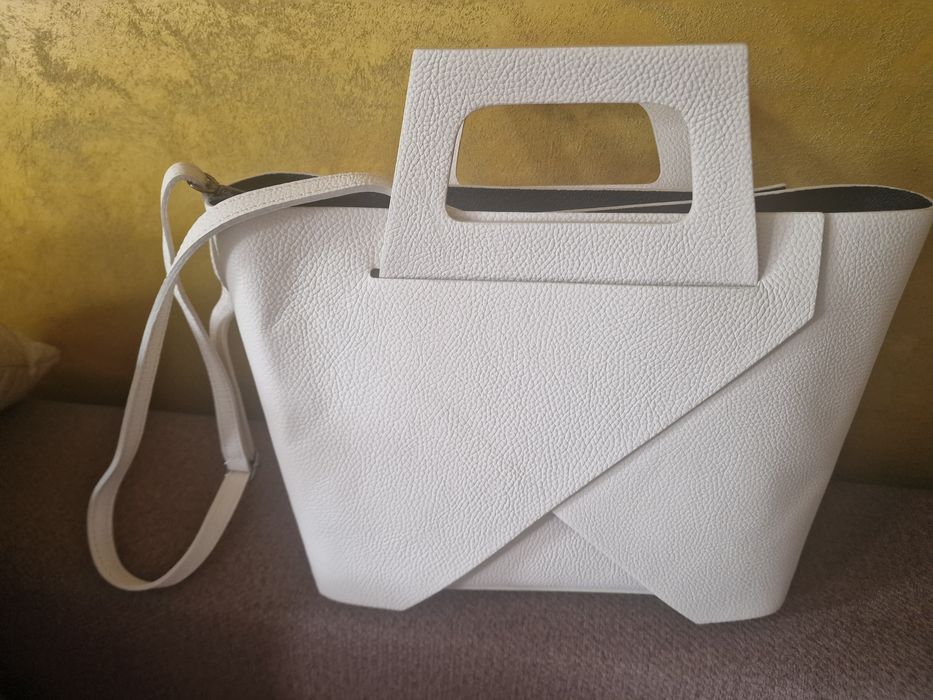 Geantă de lux Vera Roma piele naturală