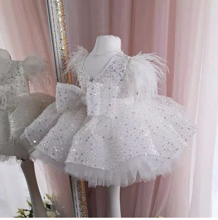 Детска рокля 100см ,едно истинско бижу