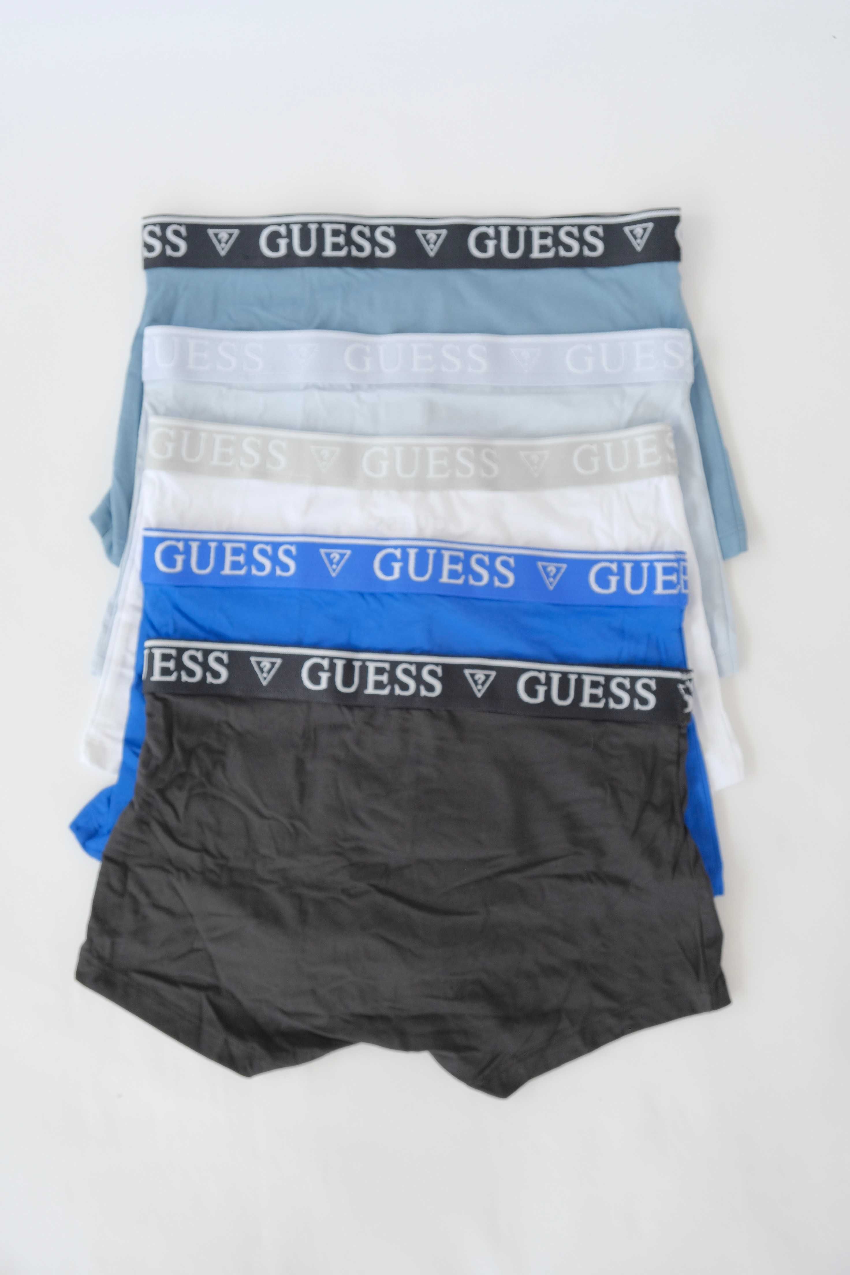 ПРОМО Guess-L размер-5 броя Оригинални мъжки боксерки/боксери