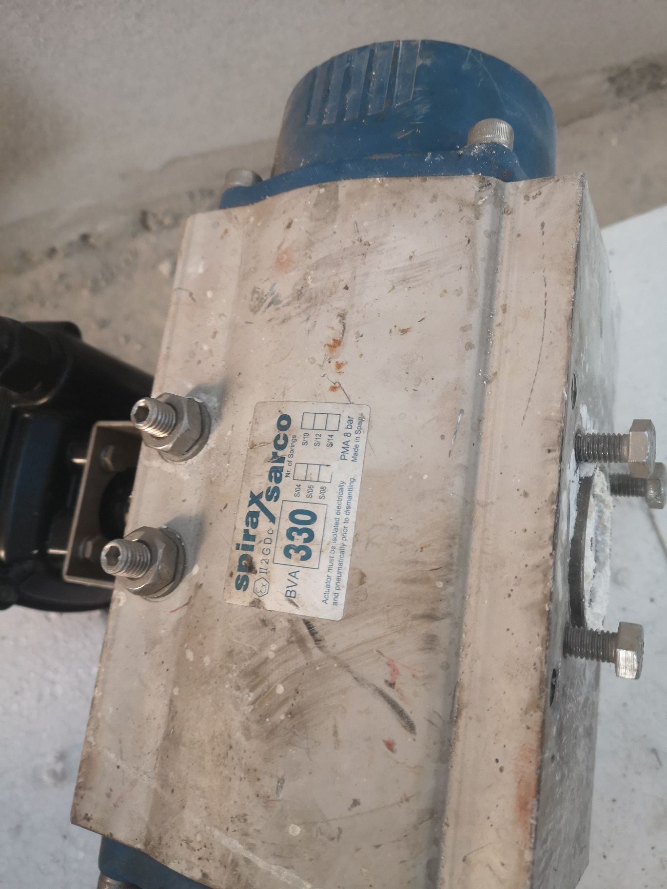 Servomotor actuator pneumatic full echipat AT401U-S10-A