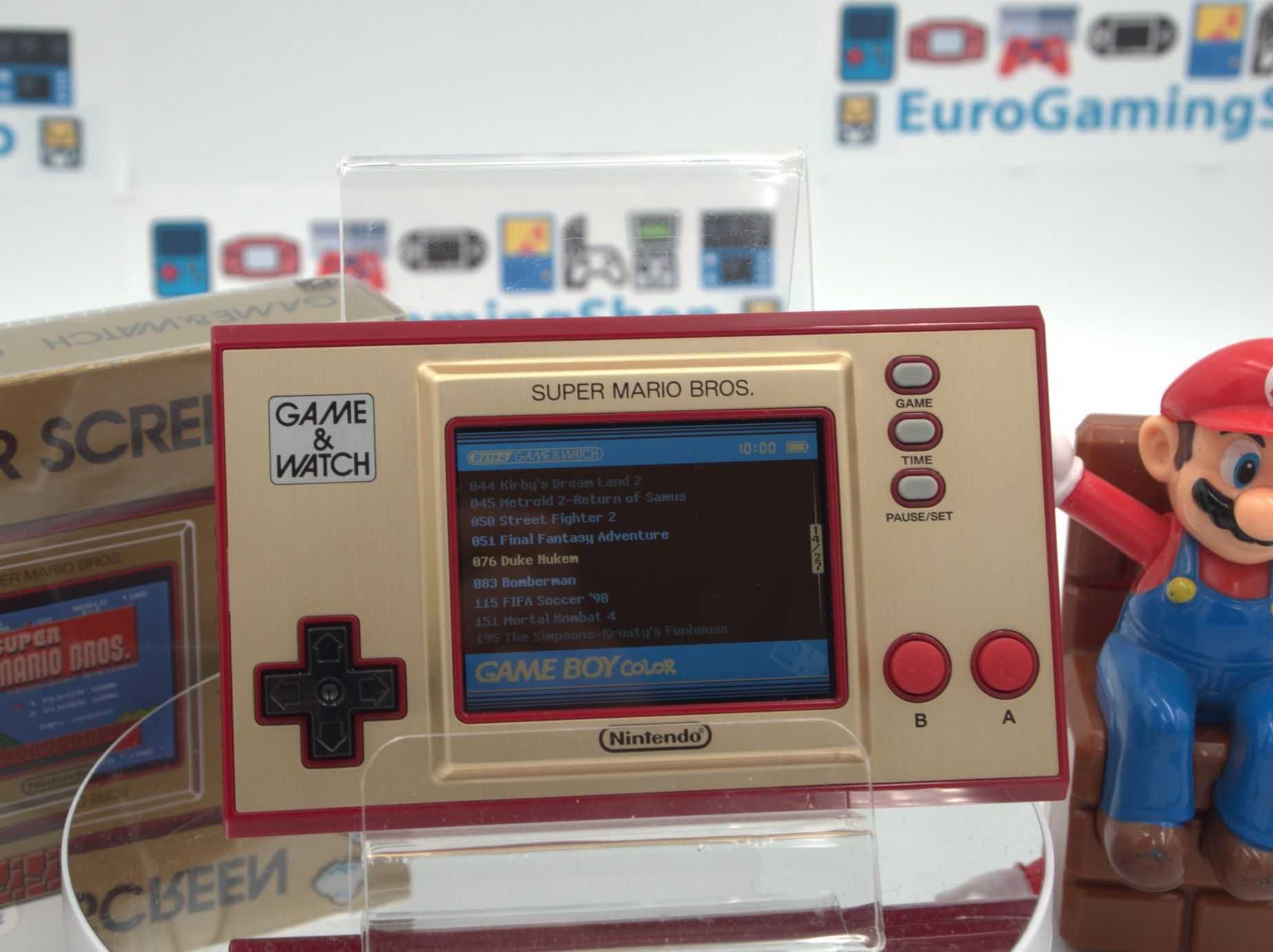 Consola Nintendo Game&Watch Mario Modata 16MB / 41 jocuri Imp Japonia