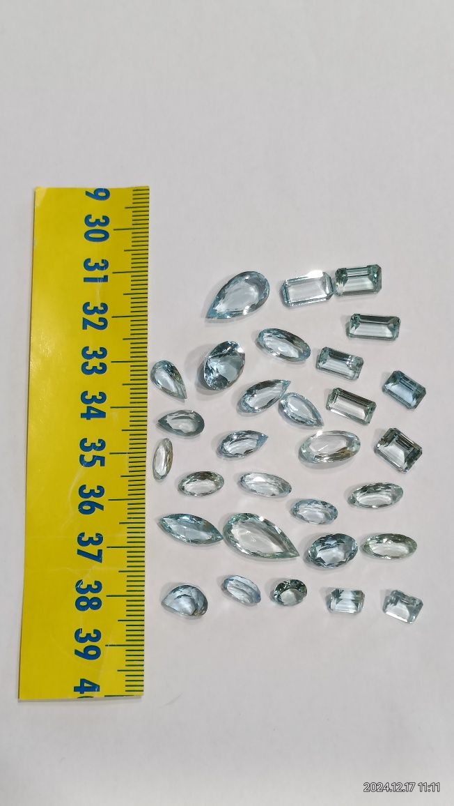 Vind aquamarine naturale pentru bijuterii