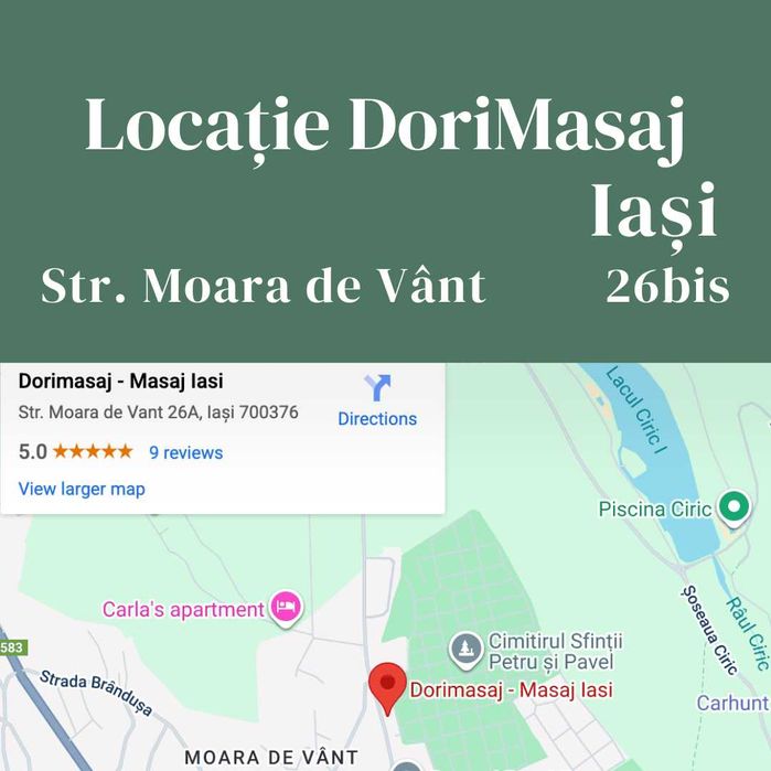 Masaj terapeutic & relaxare în Iași - ATENTIE!: NU oferim erotic!