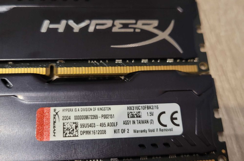 Memorii RAM HyperX Fury, SAVAGE, Samsung, Micron DDR3 / DDR4 8GB, 16GB