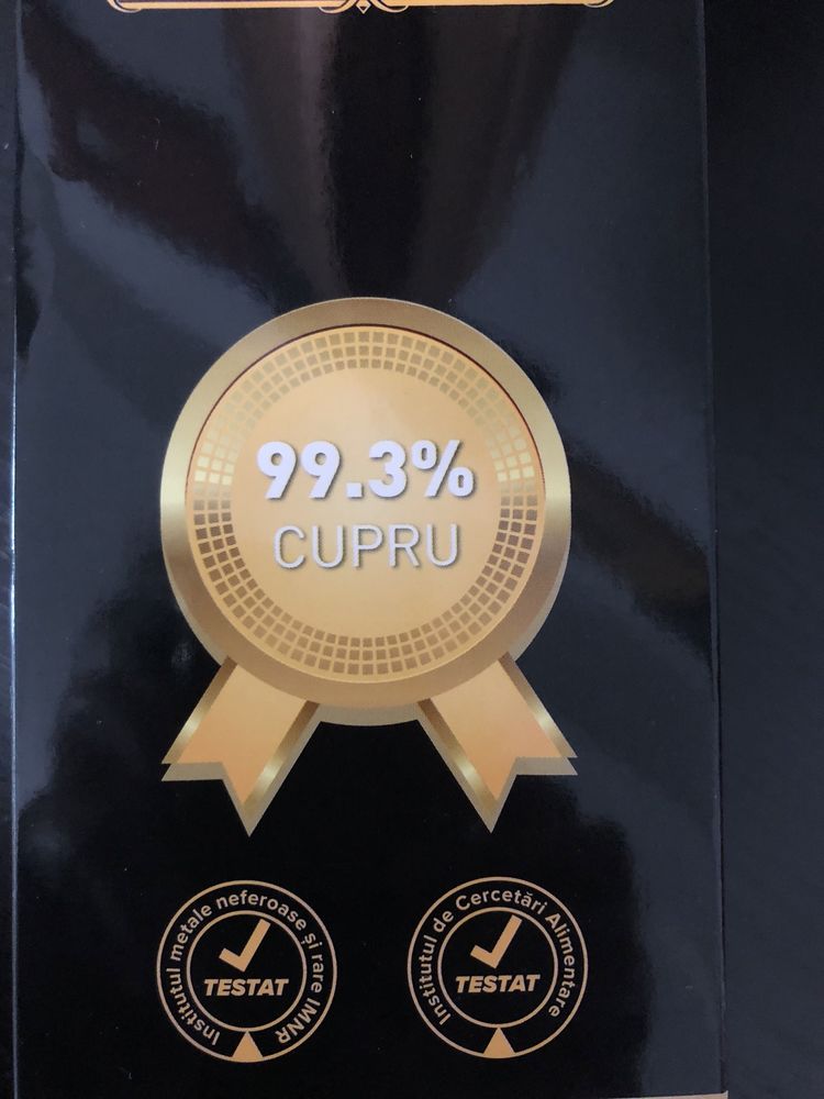 Sticla Cupru pur, 1000 ml, ambalaj original