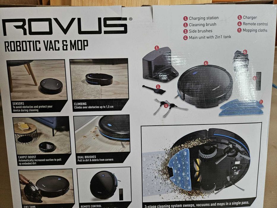 robot aspirator Rovus