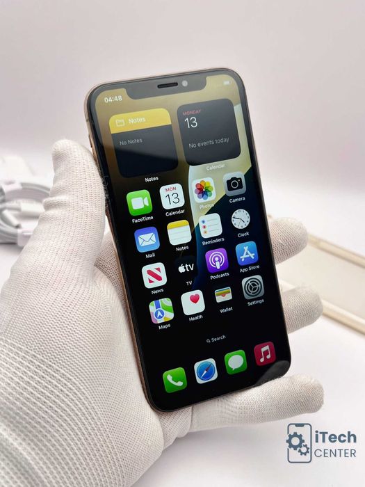 iPhone Xs, 64GB, Gold, 100% батерия, КАТО НОВ, ГАРАНЦИЯ!