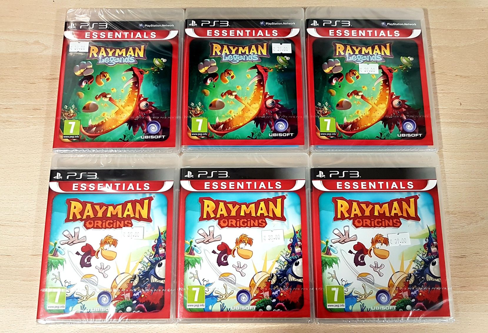 Чисто нови игри Rayman и Sonic  за PS3