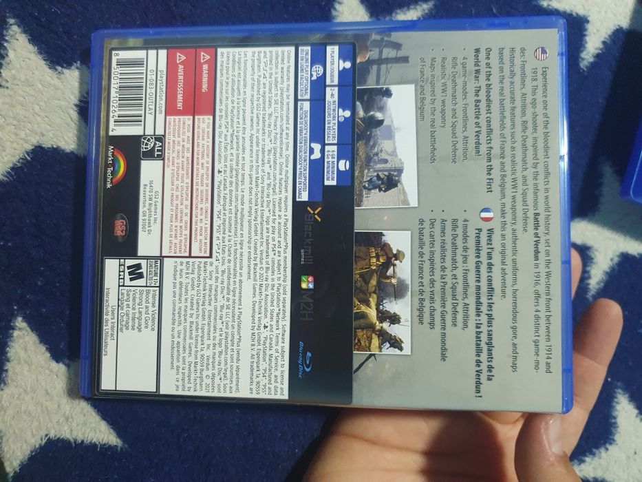 Joc verdun WWI ps4