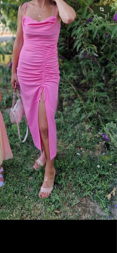 Rochie Zara roz marimea M