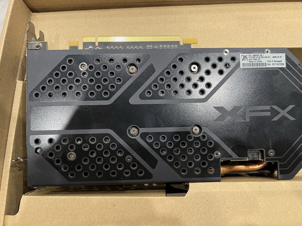 Видео карта AMD Radeon XFX Rx 580 GTS 4gb