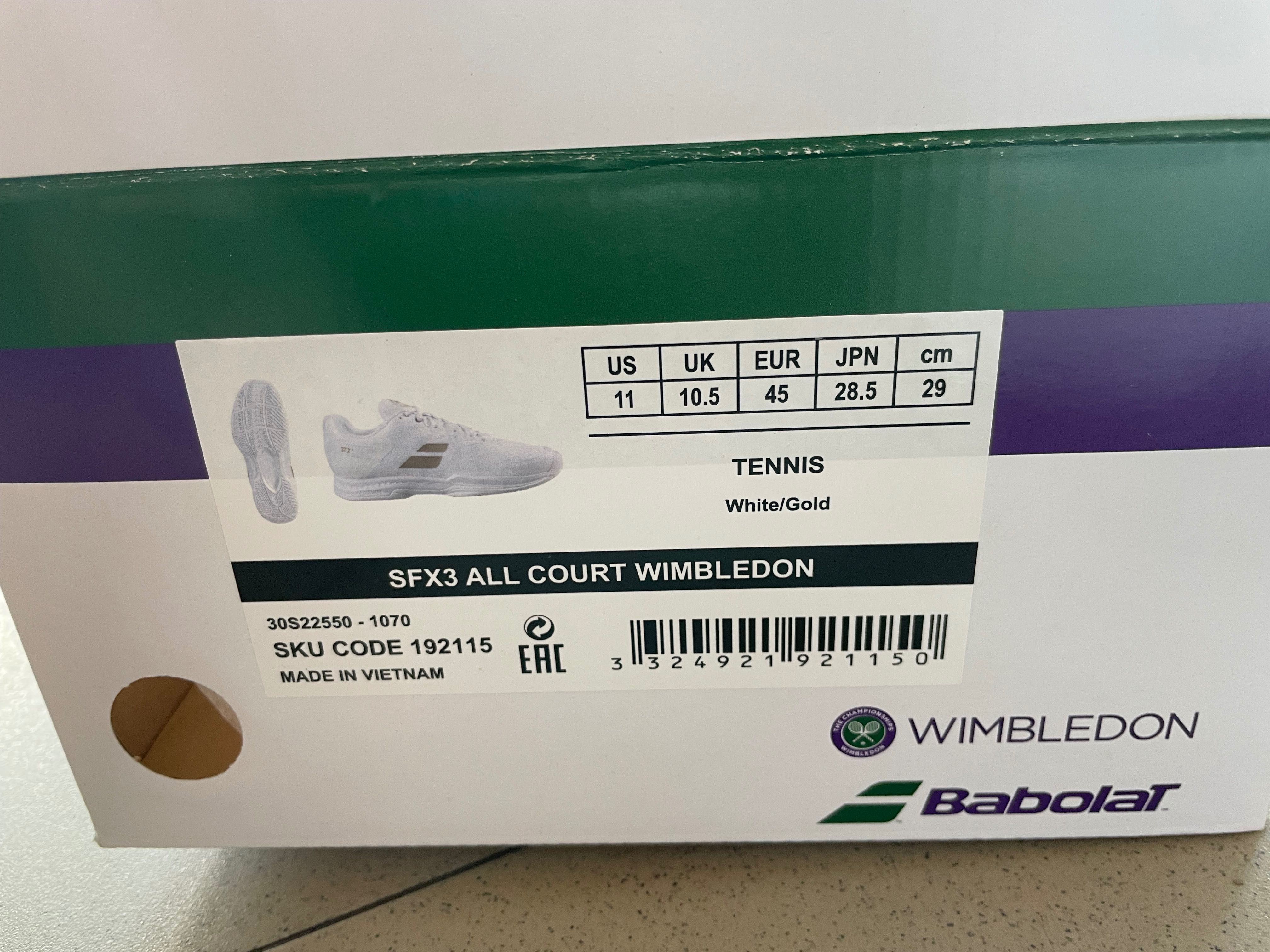 Мъжки ТЕНИС маратонки Babolat Wimbledon