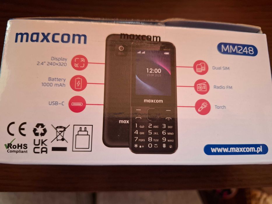 Telefon nou MaxCom Dualsim