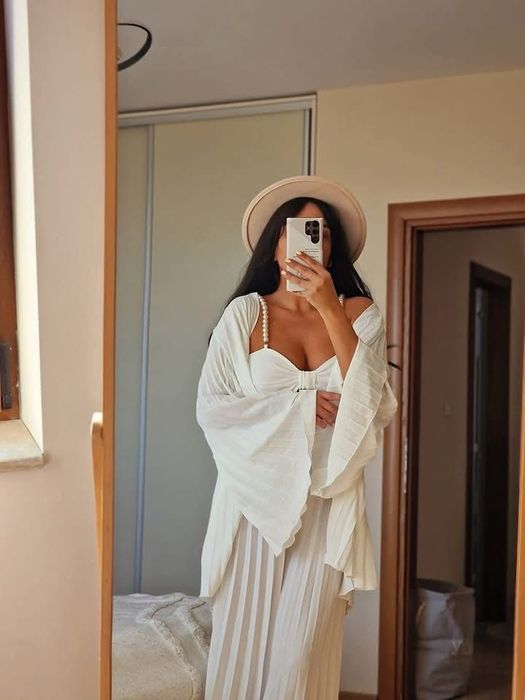 Бял комплект от 3 части