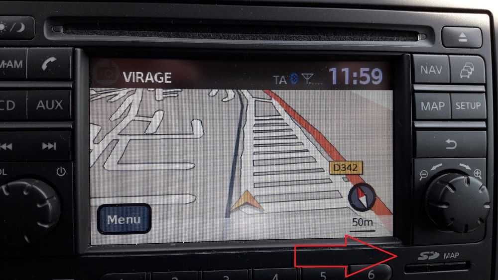 Card Harta Navigatie Gps Nissan Connect LCN1 Qashqai Juke Full Europa