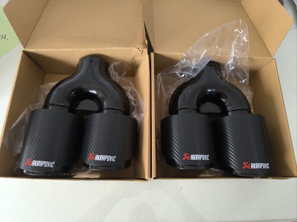 Akrapovic накрайници ауспух / Акрапович накрайници ауспух 90мм 100м
