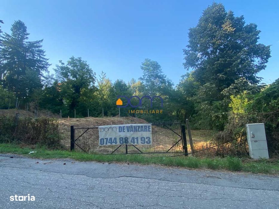 Teren intravilan Teius cu utilitati si proiect casa