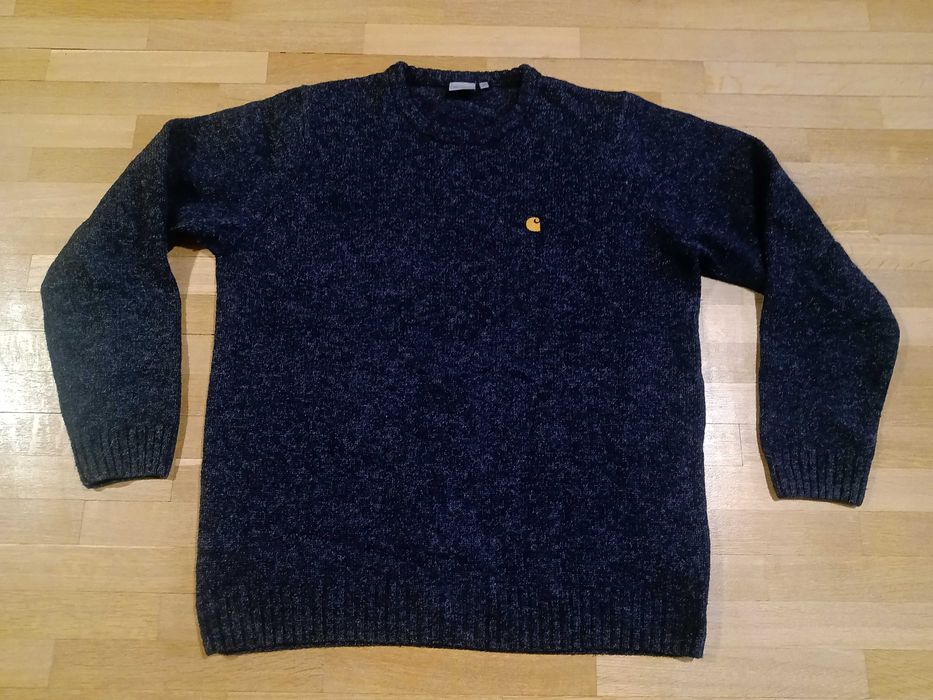 Carhartt University Sweater пуловер 100% вълна XL перфектен оригинал