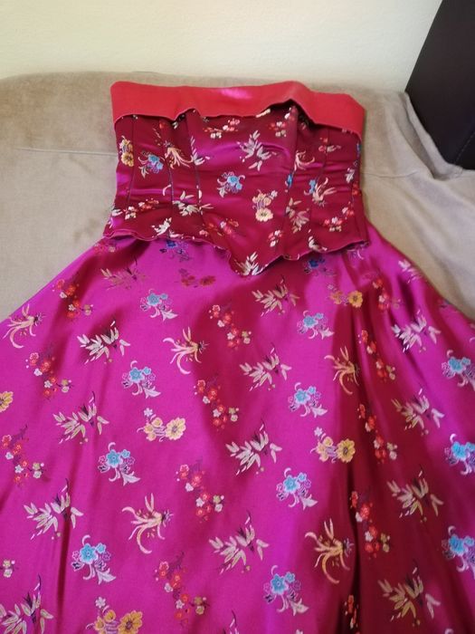 Corset și fusta de ocazie evergreen