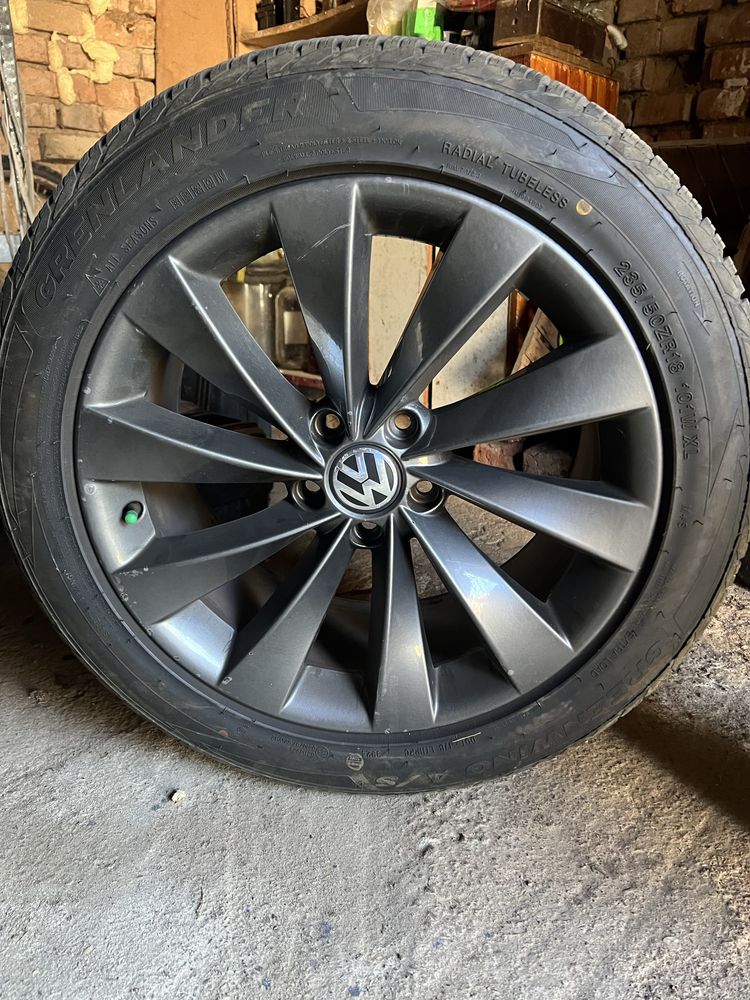 Roti vw R18 ,anvelopa  nou dot 2024/9