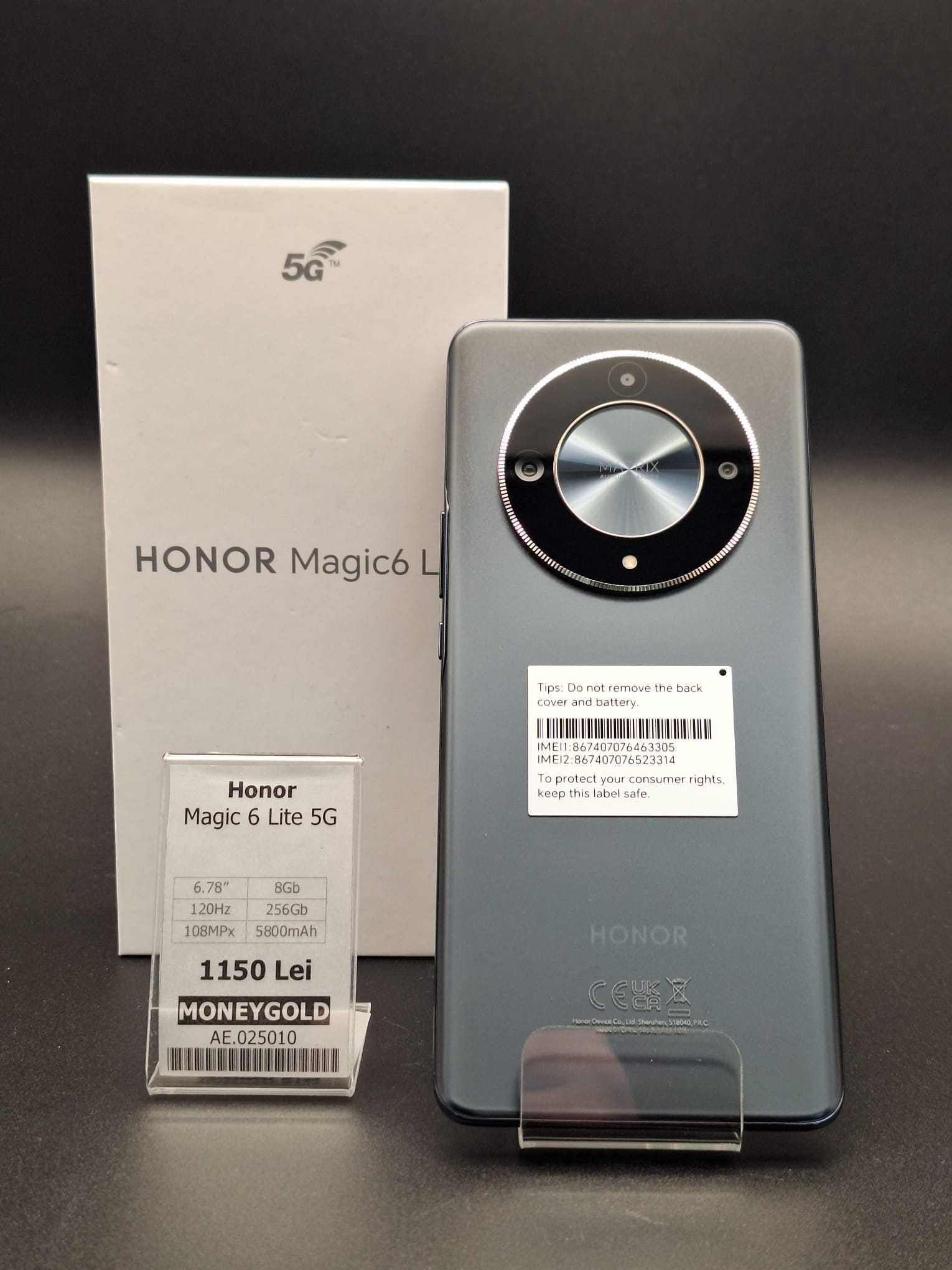 Telefon Honor Magic6 Lite MoneyGold AE.025010