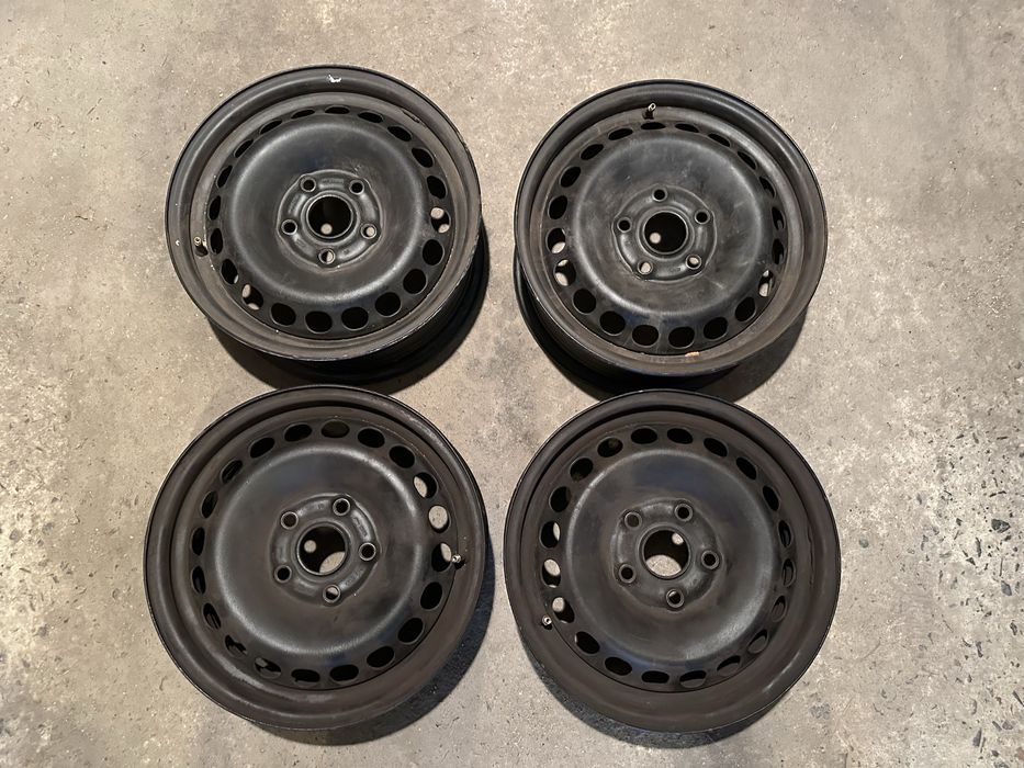 Комплект железни джанти 5х112