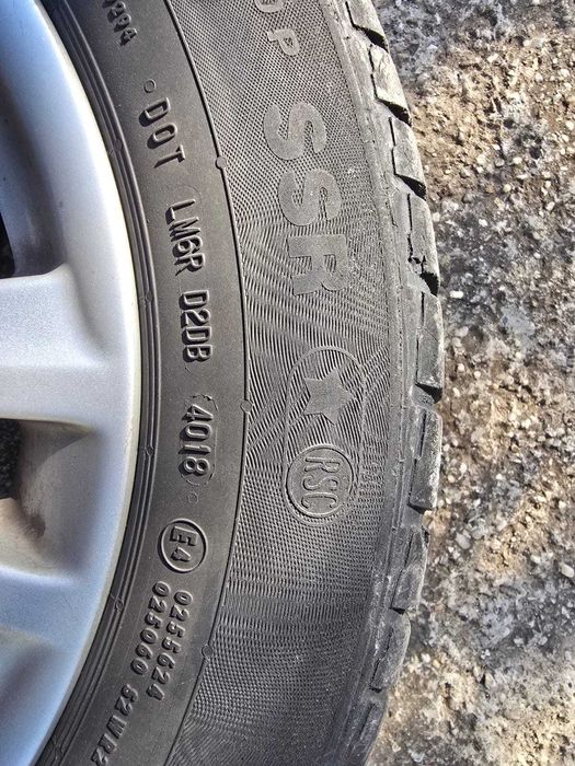 Roti iarna BMW 225 55 16  5x120  Run Flat Senzori Presiune Jante R16