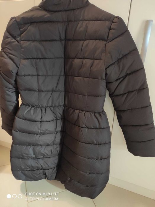 Детско черно яке за момиче 11-12 години NEXT