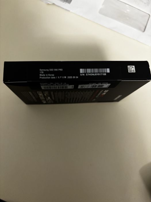 SSD Samsung S990PRO 1TB !Чисто ново!