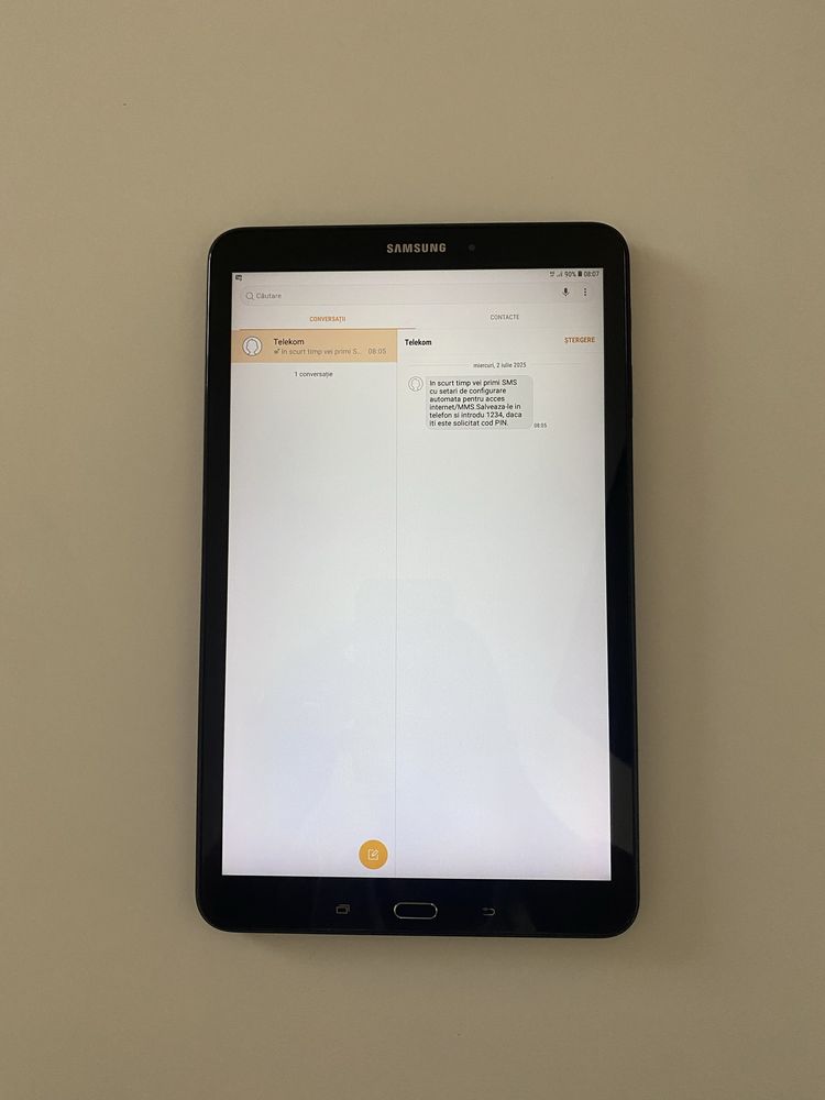 Samsung Galaxy Tab A6 - T585 cu SIM