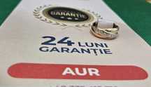 Inel din aur alb, galben si roz (AG32 B26903.1) 2 ANI GARANTIE!