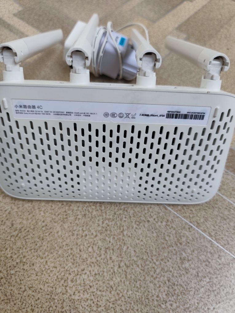 Рутер Xiaomi Mi 4 C, 2,4 G, 64 MB, 300 Mbit/s