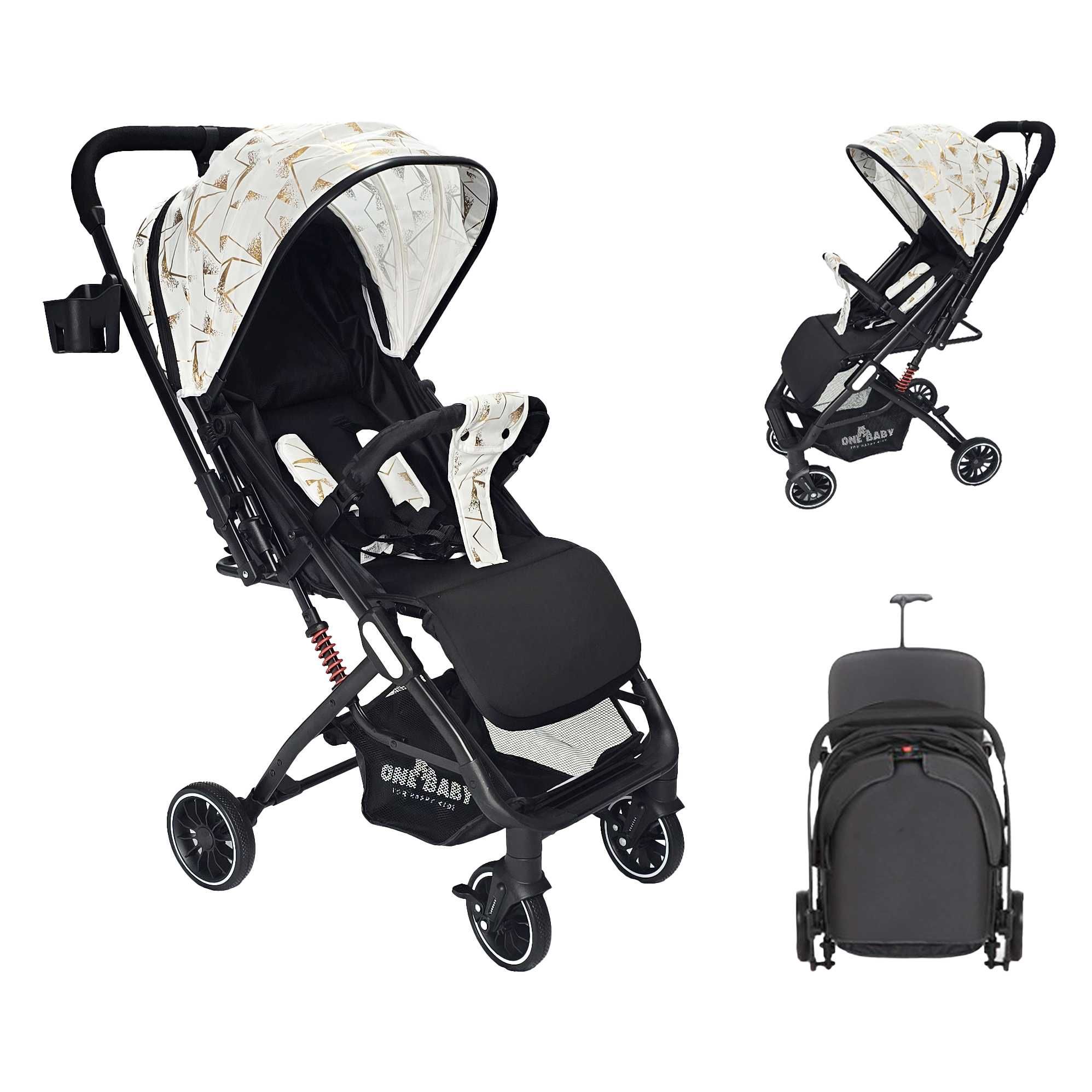 Carucior bebelusi ONE BABY - Model 2 in 1  - Pliabil