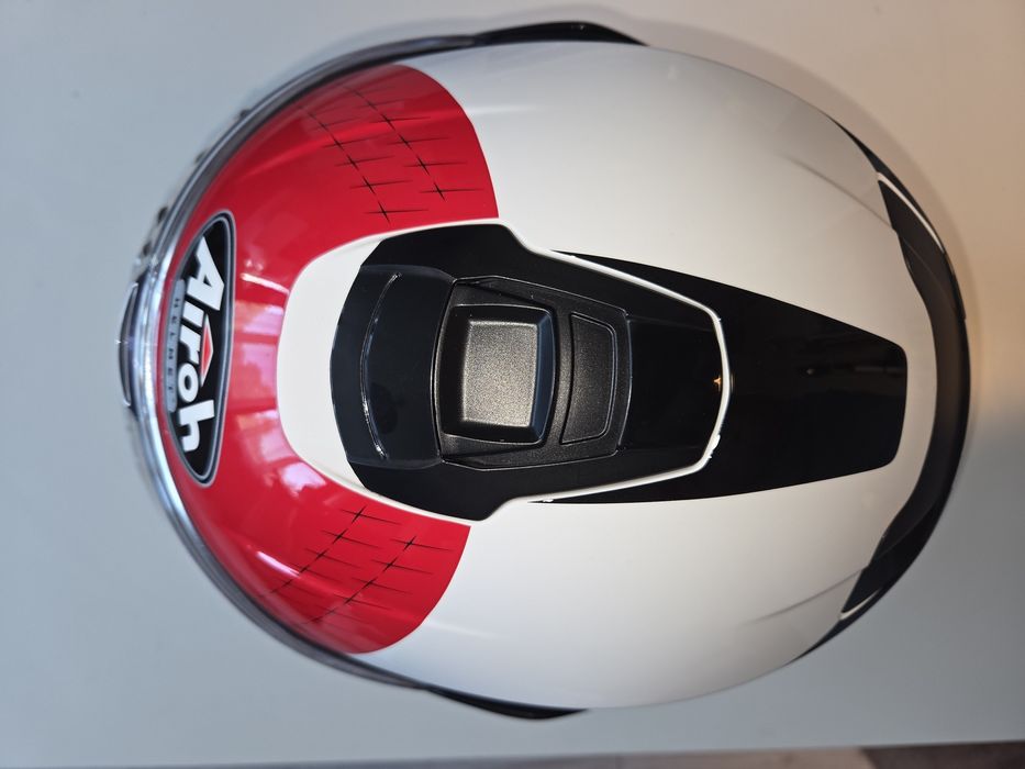 Casca moto Airoh Flip-up Rev 19 Red Gloss