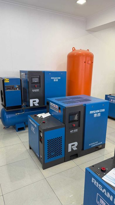 Винтовой компрессор RISAN 15 kw (с инвертором)