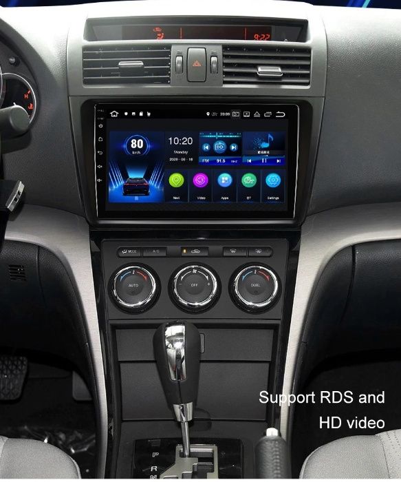 Navigatie Android- Mazda 3 si 6 -9inch si 7inch Gps USB Bluetooth waze