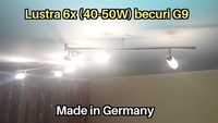 Lustra 6x (40-50W) becuri G9 - Made in Germany