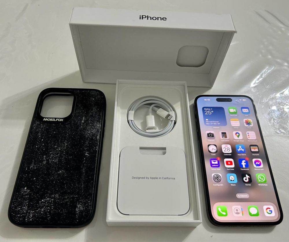 iPhone 14 Pro Max 5G, 128GB, Space Black