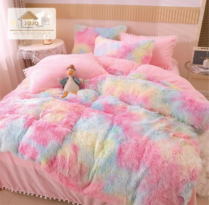 Lenjerii 6piese FLUFFY cu ciucuri
