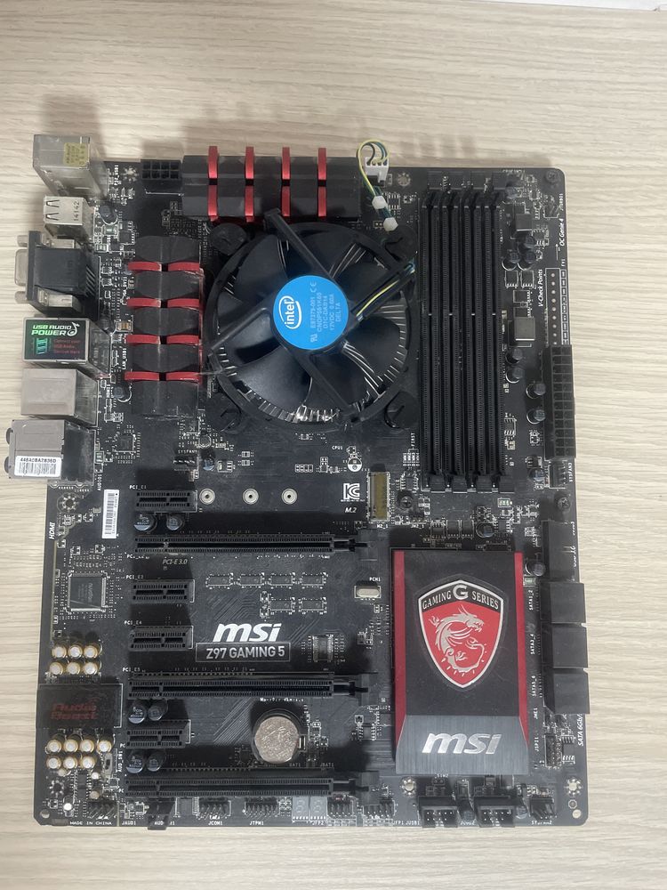 Procesor Intel I7-4770K +placa de baza msi