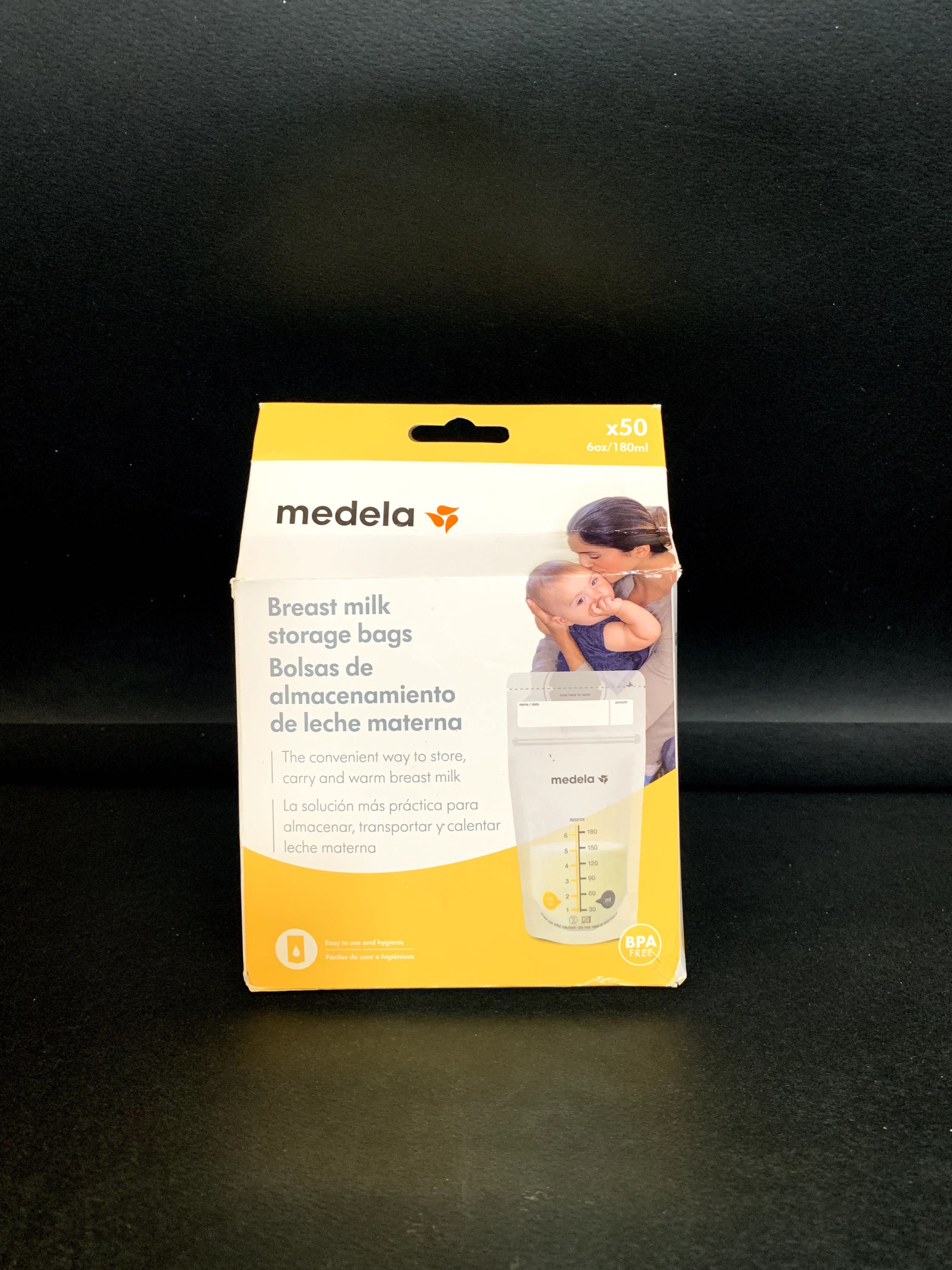 Saculet de depozitare pentru lapte 180ml de la Medela Hard