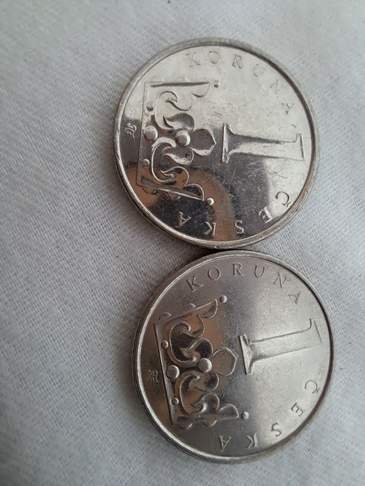 Moneda colectie 1 Koruna Ceha 2001, 2011