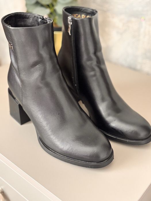 Ghete/Botine din piele naturala Luca di Gioia