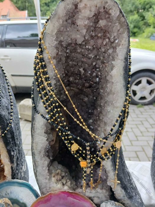 Vand Geode Ametist si Citrin