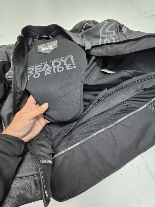 Geacă moto din piele Ozone L