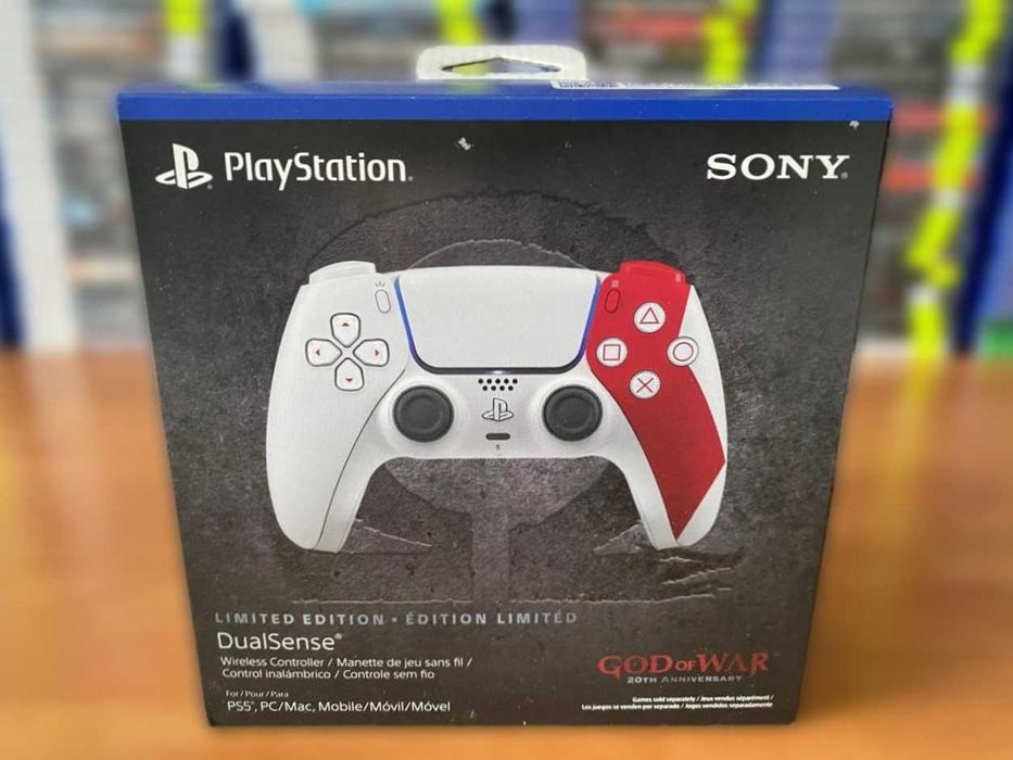 Новый геймпад PS5 "God of War 20th Anniversary Limited Edition" Лимит