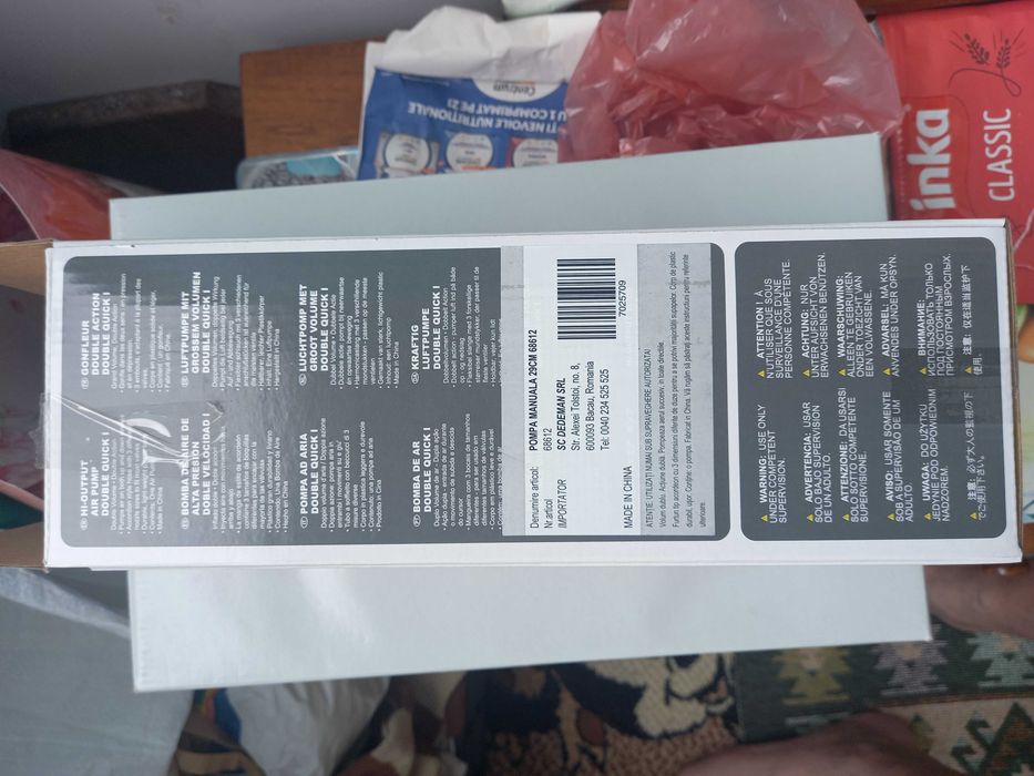 Saltea gonflabila Intex Dura-Beam Classic Downy,